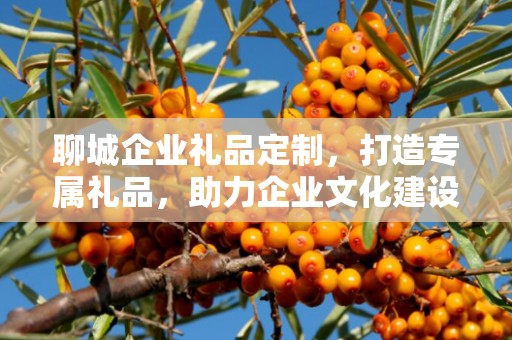 聊城企业礼品定制，打造专属礼品，助力企业文化建设